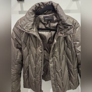 BCBGMAXAZRIA Women's Quilted Jacket - Taupe